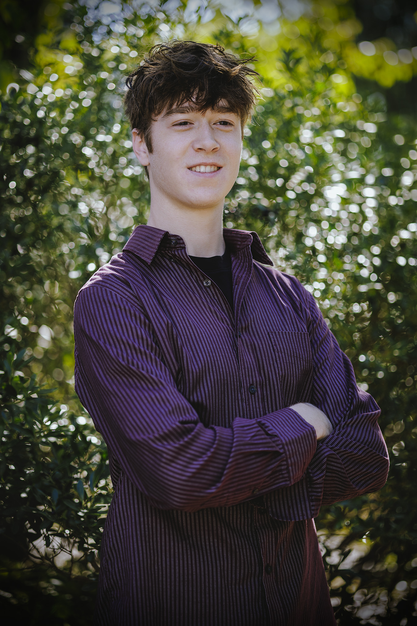 Natural light portrait